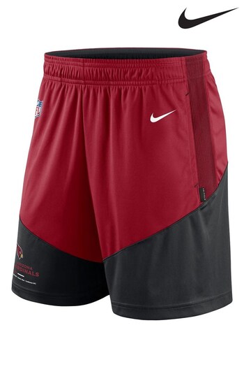 Nike Red Fanatics Arizona Cardinals green Nike On-field sideline Dri-Fit Knit Shorts (D93020) | £45