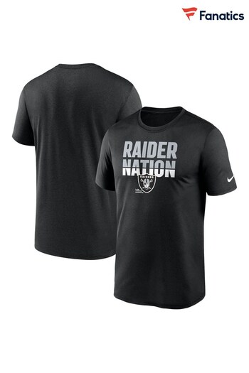 Fanatics Las Vegas Raiders Local Phase Legend Black T-Shirt (D93036) | £25