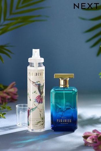Paradise 100ml Eau De Parfum Perfume and 145ml Body Mist Gift Set (D93057) | £20