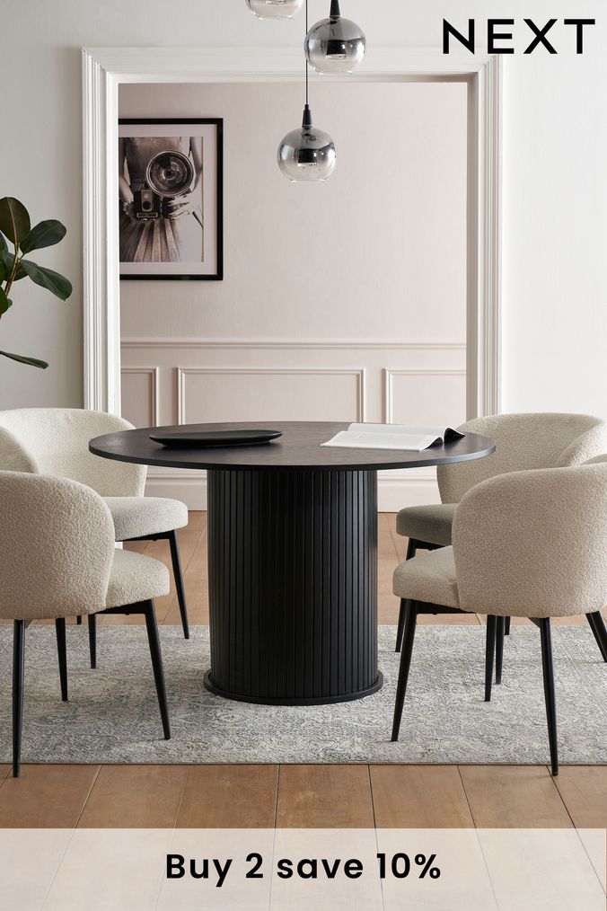 Next round shop dining table