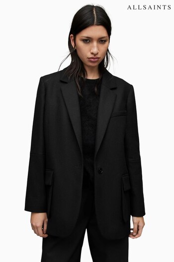AllSaints Jessa Black Jacket (D93297) | £279