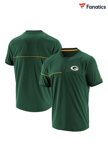 Fanatics NFL Green Bay Packers bullsed Prime Polo T-Shirt (D93375) | £35