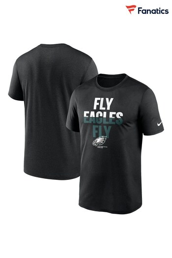 Fanatics Philadelphia Eagles Local Phase Legend Black T-Shirt (D93376) | £25