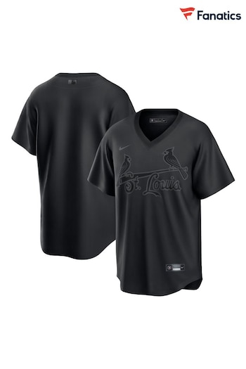 Nike Black Fanatics St. Louis Cardinals Nike Triple Jersey (D93395) | £95