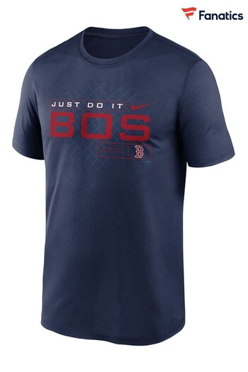 Nike Blue Fanatics Boston Red Sox Nike JDI Legend T-Shirt (D93410) | £25