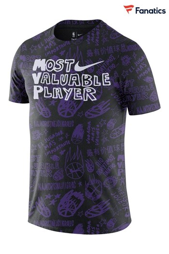Nike Black Fanatics NBA texas Nike Select Series 2 Courtside MVP T-Shirt (D93434) | £35