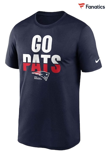 Fanatics NFL New England Patriots Local Phase Legend Black T-Shirt (D93440) | £25