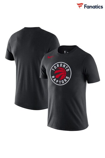 Nike Black Fanatics Toronto Raptors scamosciate Nike Essential Logo T-Shirt (D93480) | £28