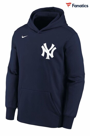 Nike Blue Fanatics New York Yankees Nike Wordmark Hoodie (D93521) | £48