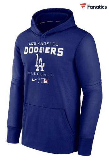 Nike Blue Fanatics Los Angeles Dodgers Nike Therma Hoodie (D93524) | £70