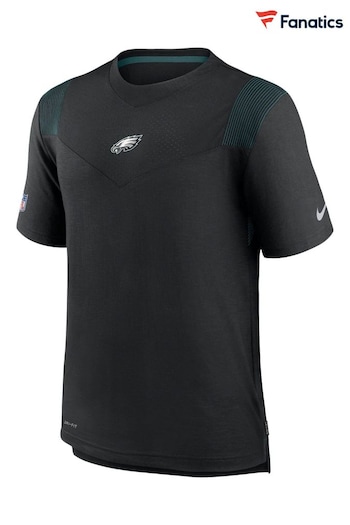 Nike boot Black Fanatics Philadelphia Eagles Nike boot Sideline Coaches T-Shirt (D93543) | £45