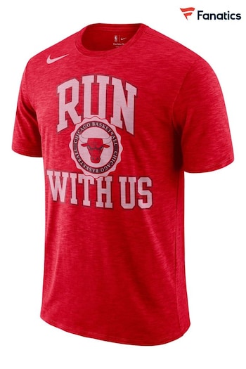 Nike T-shirt Red Fanatics Chicago Bulls Nike T-shirt Mantra T-Shirt (D93741) | £28