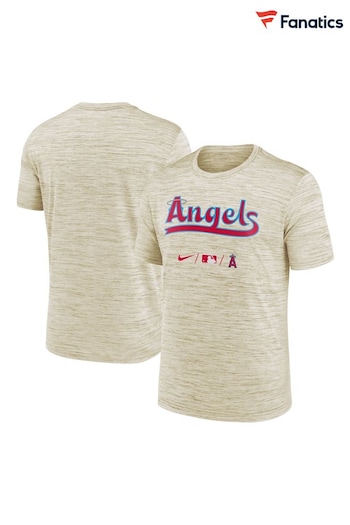 Nike rings Yellow Fanatics Los Angeles Angels of Anaheim Nike rings City Connect Legend Practice Velocity T-Shirt (D93772) | £35