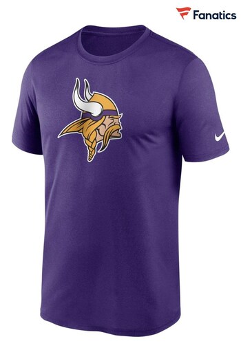 Nike Purple Fanatics Minnesota Vikings Nike Logo Legend T-Shirt (D93797) | £28