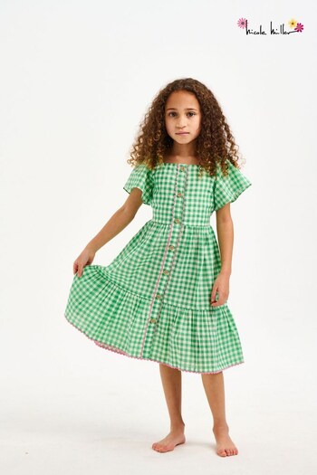 Nicole Miller Green Dress (D93888) | £20