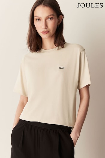 Joules Beige Vans Beige T-Shirt (D93898) | £21