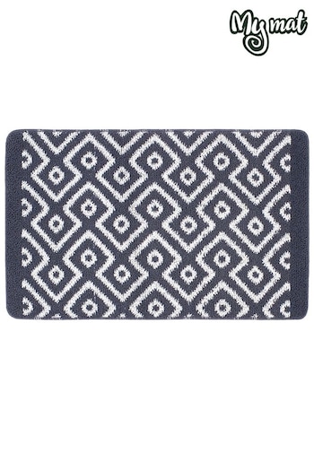 My Mat Blue Stain Resistant Cosy Runner (D94162) | £37 - £50