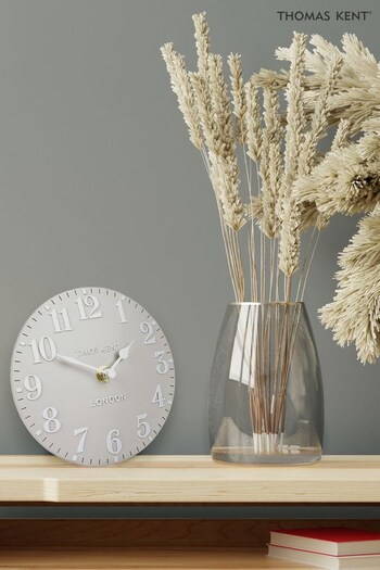 Thomas Kent Clocks Grey Classic Arabic Wall Clock (D94195) | £30
