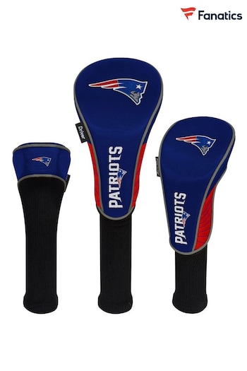 Fanatics New England Patriots Golf Headcover Black Set (D94215) | £55