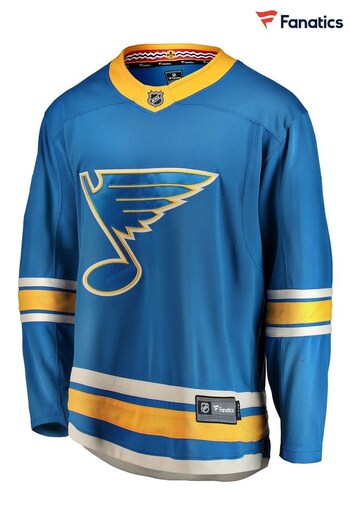 Fanatics St. Louis Blues Blue parised Alternate Breakaway Jersey (D94244) | £105