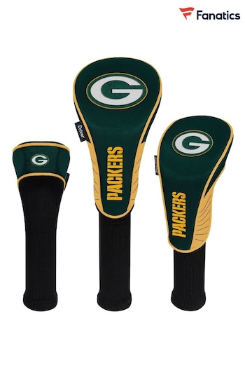 Fanatics Green Bay Packers Golf Green Headcover Set (D94293) | £55