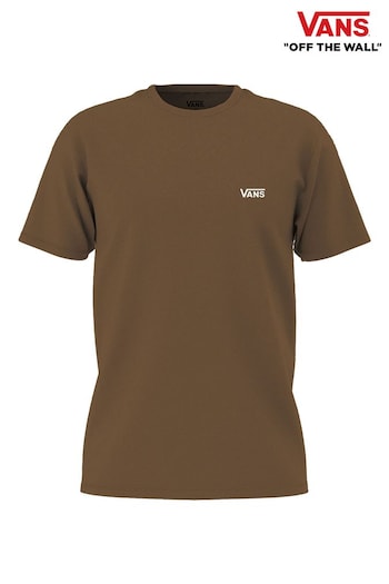 Vans Crocketts Mens Left Chest Logo T-Shirt (D94315) | £21
