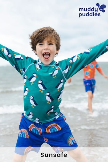 Muddy Puddles Recycled UV Protective Rash Vest (D94333) | £10.50