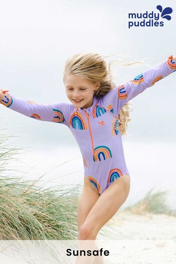 Muddy Puddles Recycled UV Protective Surf Swimsuit (D94334) | £12