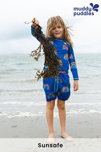 Muddy Puddles Recycled UV Protective Rash Vest (D94345) | £21