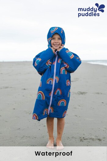 Muddy Puddles Recycled Waterproof Changing Robe Cover up (D94391) | £30