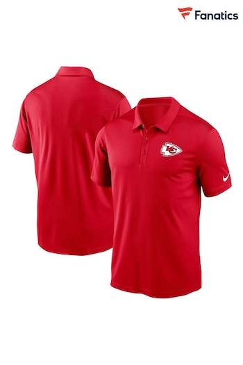 Nike Red NFL Fanatics Kansas City Chiefs Franchise Polo (D94498) | £45