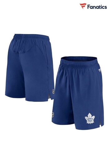 Fanatics Blue Toronto Maple Leafs Branded Authentic Pro Tech Shorts (D94499) | £50