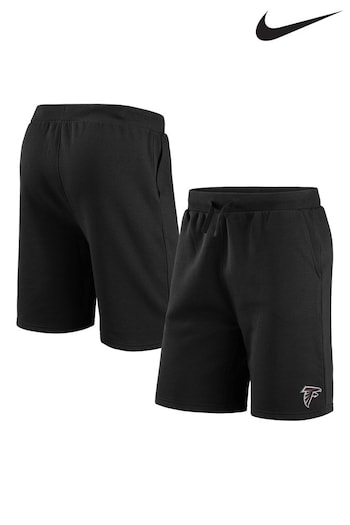 Nike Black NFL Fanatics Atlanta Falcons Branded Essential Shorts (D94529) | £32