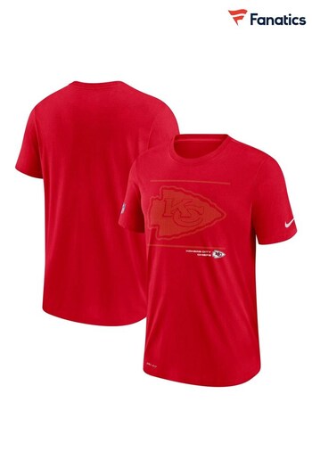 Nike Red NFL Fanatics Kansas City Chiefs Team Issue T-Shirt (D94538) | £28