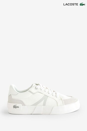 Lacoste Womens White Trainers (D94603) | £85