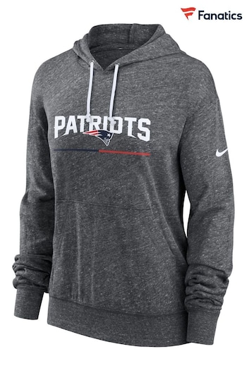 NFL Fanatics Womens New England Patriots Gym Vintage Hoodie (D94926) | £60