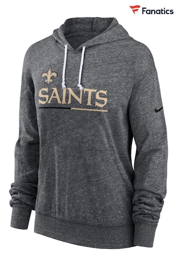 NFL Fanatics Womens New Orleans Saints Gym Vintage Hoodie (D94931) | £60