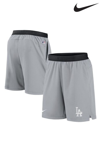 Nike Grey Fanatics Los Angeles Dodgers Nike Flex Vent Shorts (D94959) | £50