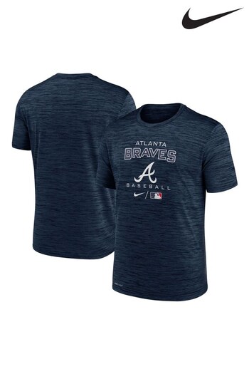 Nike juli Blue Fanatics Atlanta Braves Nike juli Legend Practice Velocity T-Shirt (D94960) | £30