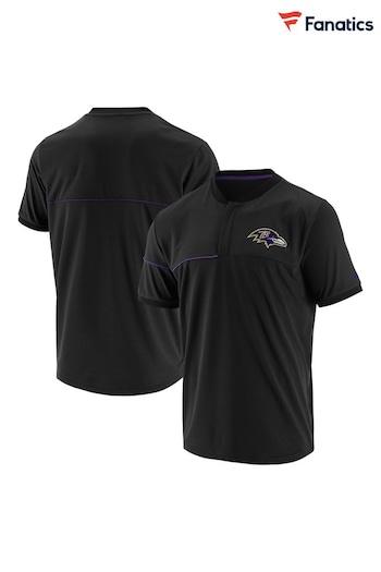 NFL Fanatics Baltimore Ravens mened Prime Polo T-Shirt (D94966) | £35