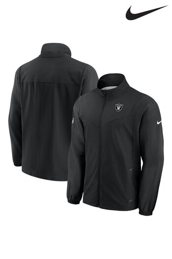 Nike Black NFL Fanatics Las Vegas Raiders Full Zip Jacket (D95004) | £75