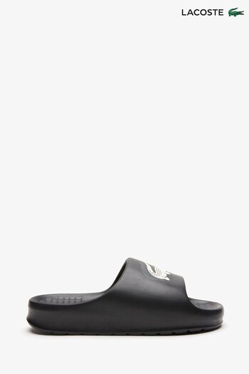 Lacoste Serve Black Sliders (D95099) | £45