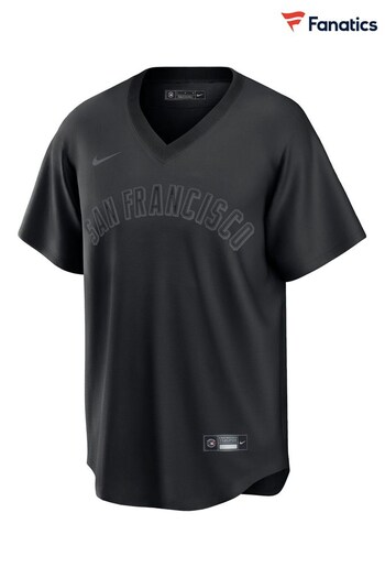 Nike Black Fanatics San Francisco Giants price Nike Triple Black Jersey (D95142) | £95