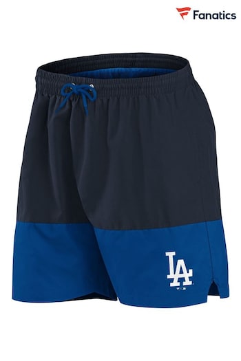 Fanatics Blue Los Angeles Dodgers Woven Swim Shorts (D95199) | £30