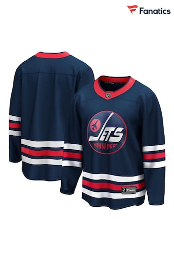 Fanatics Blue Winnipeg Jets Branded Alternate Breakaway Jersey (D95207) | £105