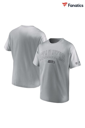 Fanatics Seattle Grey Seahawks Downtime T-Shirt (D95216) | £32
