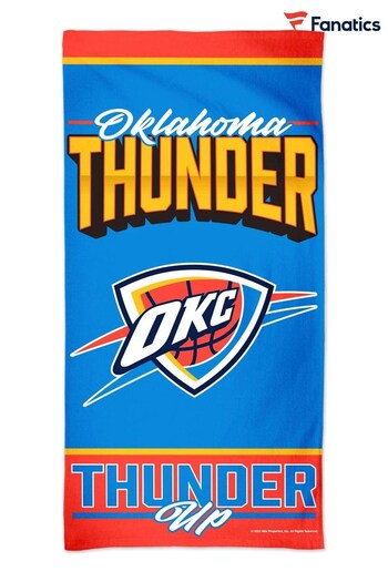 Fanatics Blue Oklahoma City Thunder Beach Towel (D95237) | £25