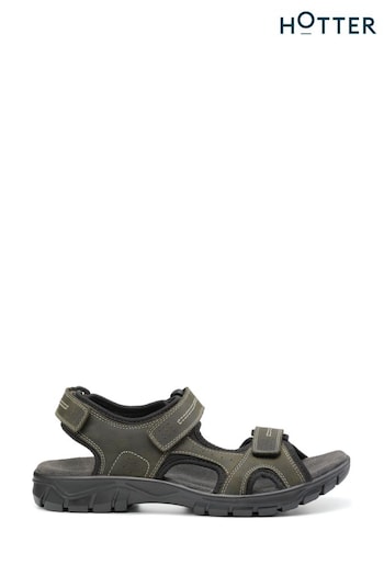 Hotter Lorenzo Touch-Fastening Regular Fit Sandals (D95295) | £99