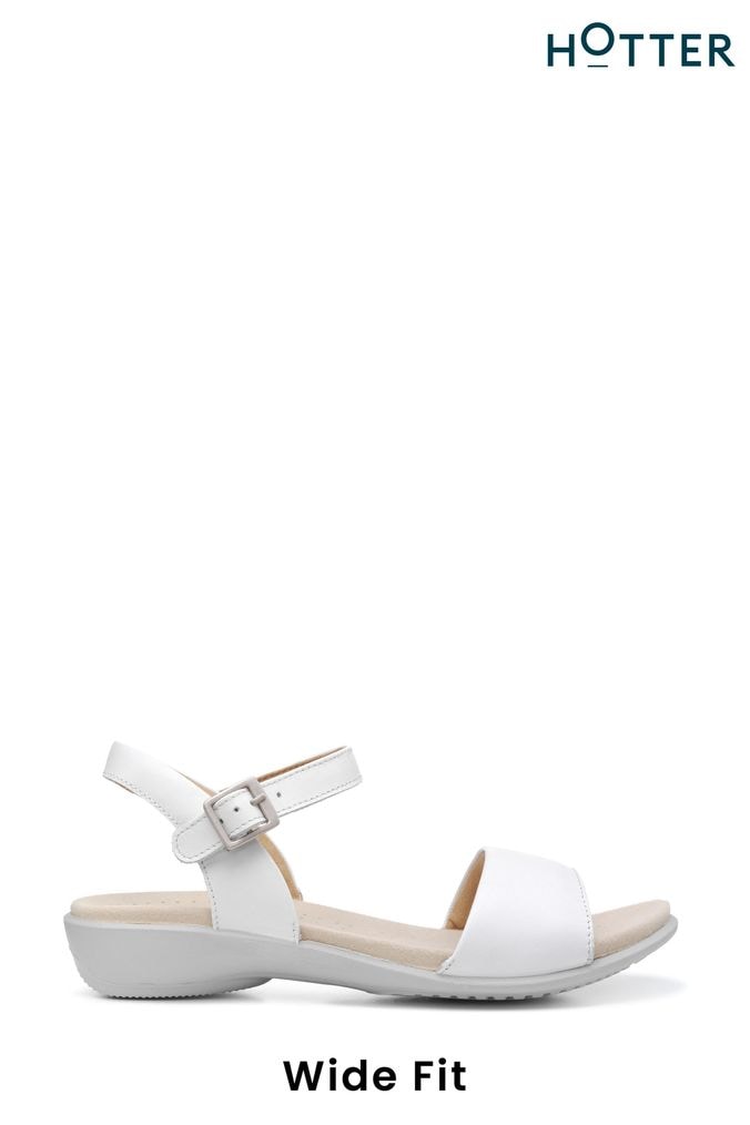 Next white flat sandals online