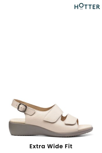 Hotter Easy II Touch Fastening/Buckle X Wide Sandals (D95364) | £49